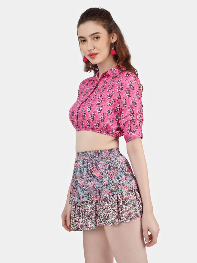 Vibrant short Top