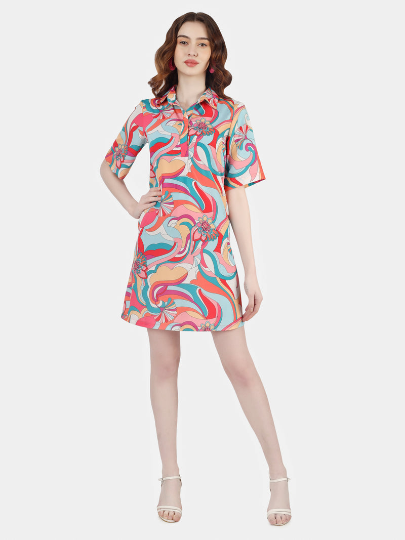 Montage Sheath Dress