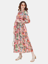 Amaryllis maxi dress